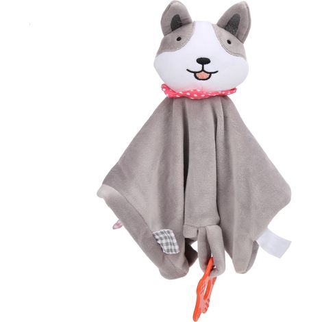 Lot de 1 Couverture de Sécurité Bébé Unisexe en Coton, Doudou d'Éveil pour Dentition, Idéale pour Nourrissons et Tout-Petits (1/5)