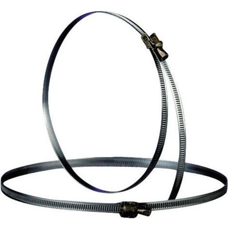 Collier serre-câble 60 à 215 mm – Gaine flexible pour hotte TEN – Pour chauffage et fumisterie – Lot de 2 pièces – Autogyre (1/3)