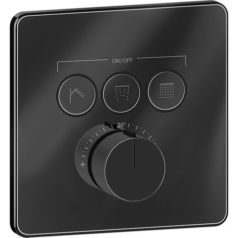 Gessi Hi-Fi Fertigmontageset Thermostat mit Tasten-Bedienung