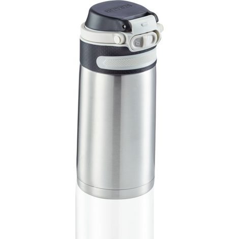 Leifheit Thermobecher Flip 350 ml silber (1/5)
