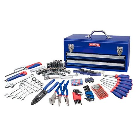 Kit di attrezzi meccanici, 239 pezzi, (metrico)