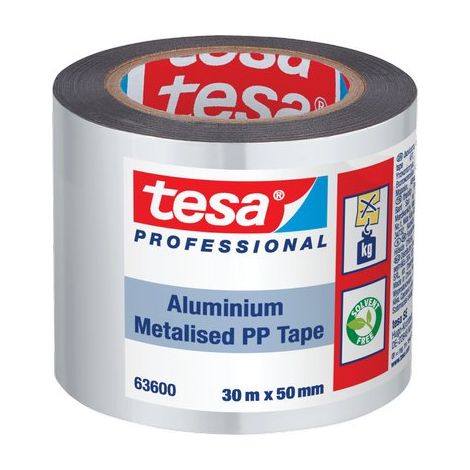 NASTRO ALLUMINIO UNIVERSALE 63600 TESA - NATURALE CM 5 MT 30- 6 pezzi