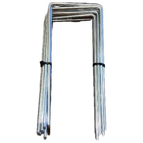MUGGIOLI - PJ220 - Picchetto Jumbo cm 22x10x22 in acciaio zincato 10 pezzi (1/3)