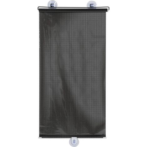Stores à Ventouses pour Fenêtre 40x125 Cm, Film Pare-Soleil Noir Temporaire sans Perçage, Protection UV et Isolation Thermique, Rideau Enrouleur pour Porte et Balcon, Fixation (1/5)