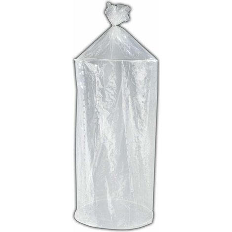 Housse Pour Tomates - Diam 40 cm H 130 cm - Protection Contre Pluie Et Intempéries - Pour Culture En Plein Air - 2 Pièces (1/2)