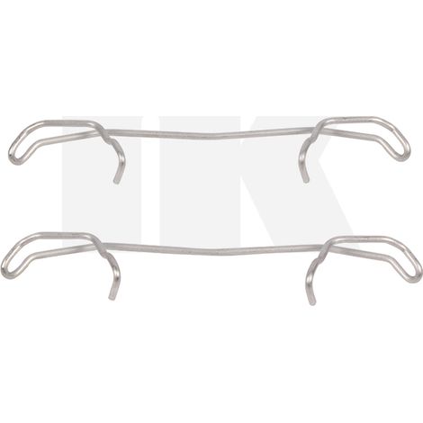 Kit d'accessoires, plaquette de frein à disque NK 7999123 AUDI