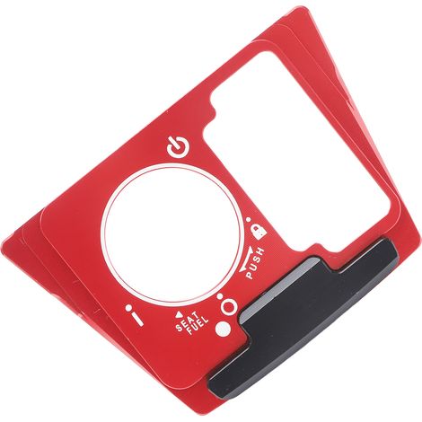 Interrupteur de moto Protection Démarreur Couvercle Décoratif Pour Forza350 NSS350 2018-2022 Rouge (1/5)