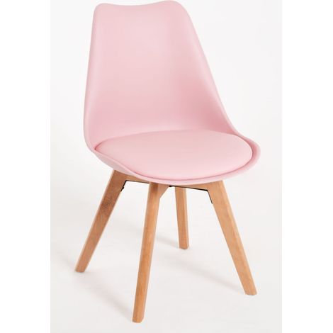 Packs Sillas Comedor - Pack 6 Sillas Synk Basic - Rosa (1/5)
