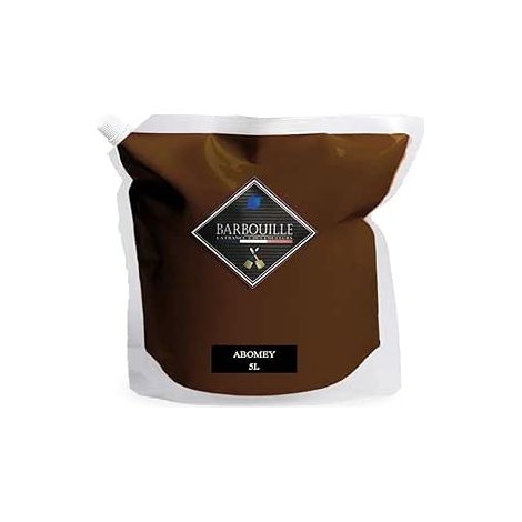 Laque satin bois, murs et plafonds 5L Marron Chocolat Abomey (1/5)