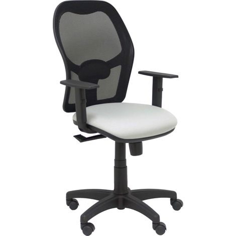 Alocén sedia Alocén maglia nera bali grigio seduta braccioli regolabili (1/5)