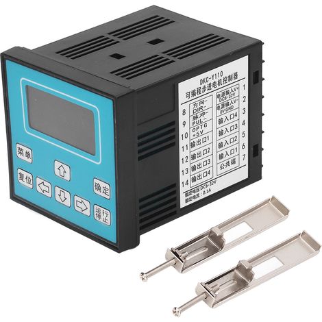 Contrôleur de moteur programmable avec écran LCD, servo pas à pas pour industriel DC6-32 V