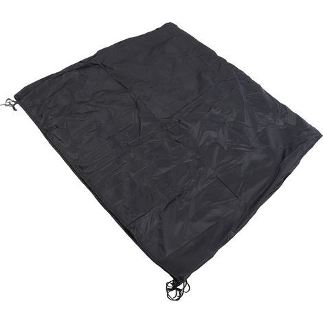 Sac à feuilles pour tracteur tondeuse, tissu Oxford 420D robuste, grande capacité, ouverture large, installation facile (1/4)