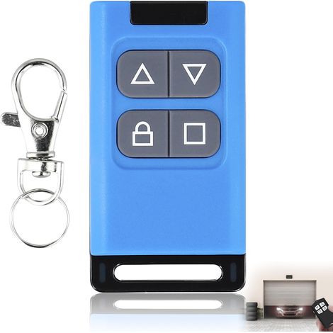 4 en 1 Télécommande universelle pour porte de garage clonage télécommande 433 à 915 MHz porte-clés sans fil porte programmable version mise à jour avec liste de compatibilité (1/5)