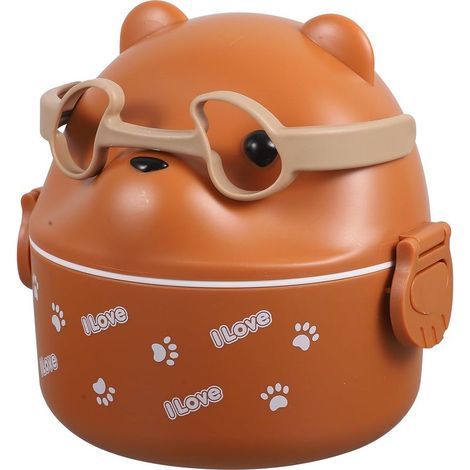 Boîte à lunch bento Zerodeko pour le bureau avec compartiments (1/5)
