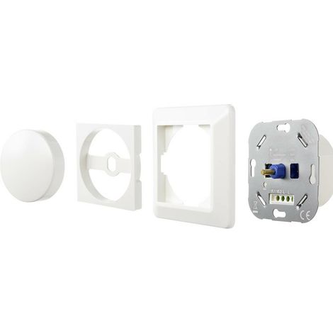 [NEUWERTIG] B-Ware Sygonix Sy 4697882 Drehdimmer Dimmer Schalter Lichtschalter Weiß