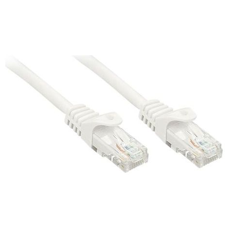 Câbles réseau et DAC LINDY Basic Cat.6 U/UTP Cable White 0.3m (1/4)