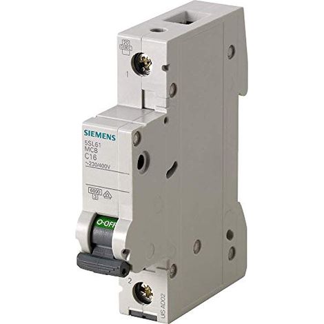 Interruttore automatico 1P B 40A 6kA AC Sentron 5SL6140-6 (1/2)