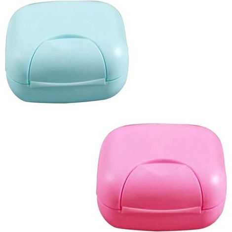 Portasapone da viaggio portatile impermeabile con coperchio - doccia da viaggio - portasapone monouso con coperchio
