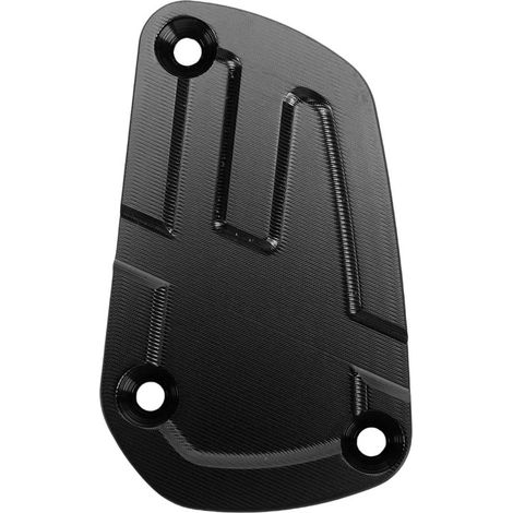 Cache bouchon réservoir liquide frein moto CNC 6063 – Protection remplacement GUZZI V85TT 2018-2025 noir, freinage (1/5)