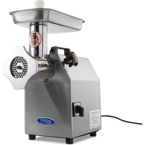 Hachoir à viande Pro ECO- 220 kg/h, inox - 1100 W, 220V - MONO (1/5)