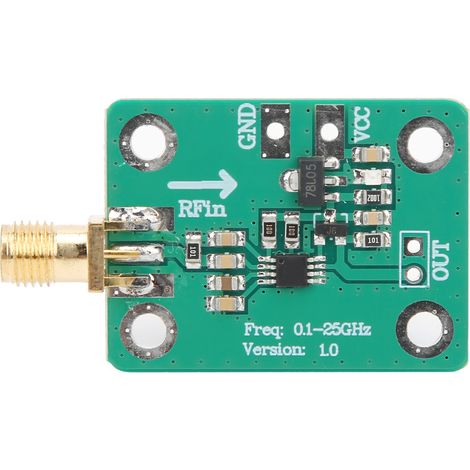 Module de détection logarithmique RF 0.1-2.5GHz, contrôleur de puissance avec sortie log signal (1/5)