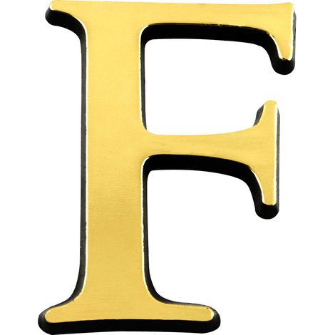 Lettre F Or Hauteur 40mm - 4622187 (1/2)