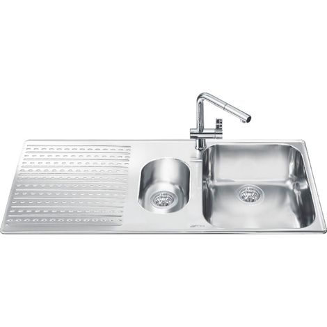 Lavello inox 100x50 cm