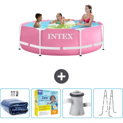 Intex Piscina con estructura Redonda - 244x76 cm - 7-piezas  SCB13 (1/5)