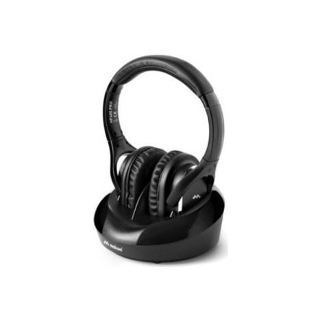 Meliconi HP600 Pro Kopfhörer Verkabelt & Kabellos Kopfband Musik Schwarz