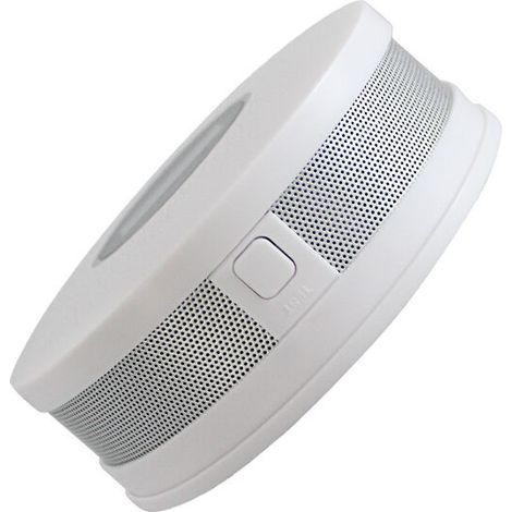 VURAHOME - Lot de 1 Détecteur de Fumée Wi-FI Intelligent avec Pile Remplaçable, Compatible avec l’Appli Tuya Smart & Smart Life, Conforme à la Norme en 14604, XS01-WT (1/4)