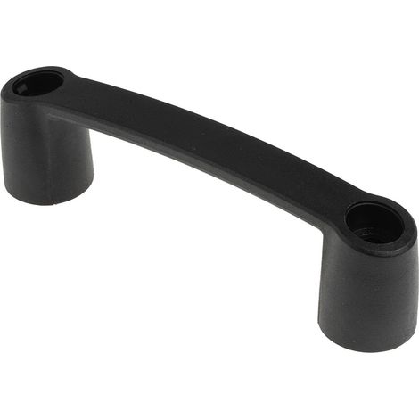 Poignée en Plastique RS PRO, entraxe 132mm, 163mm x 45 mm x 31mm, filetage M8 Fixations invisibles ( Prix pour Paquet de 2 ) (1/3)