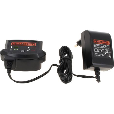 Chargeur de batterie 90590287-06 pour perceuse Black & Decker – Recharge rapide – Compatible avec modèles Asl146, Asl148, Egbl14