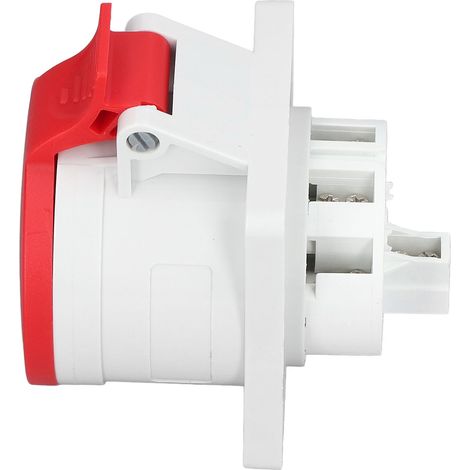 Connecteur Industriel IP44 Étanche Avionique 3P+E+N 32A AC 220-380V 240-415V (1/5)