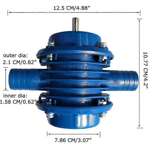 Pompe centrifuge domestique robuste auto-amorçante, perceuse électrique portative, pompe à eau, micro-pompes submersibles, moteur ultra puissant pour jardin et maison