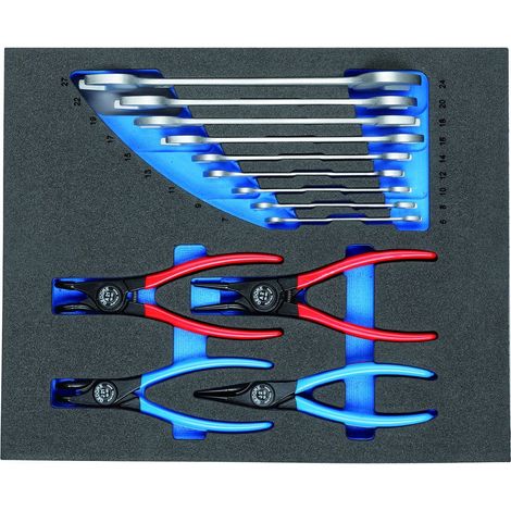 GEDORE 2957442 - Assortiment d'outils dans le module 2/4 CT , TS CT2-6-8000 (1/3)