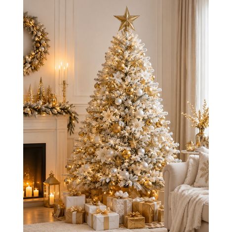 Bonturi Casa SEVEN STAR GOLD Natalizia 85cm (1/2)