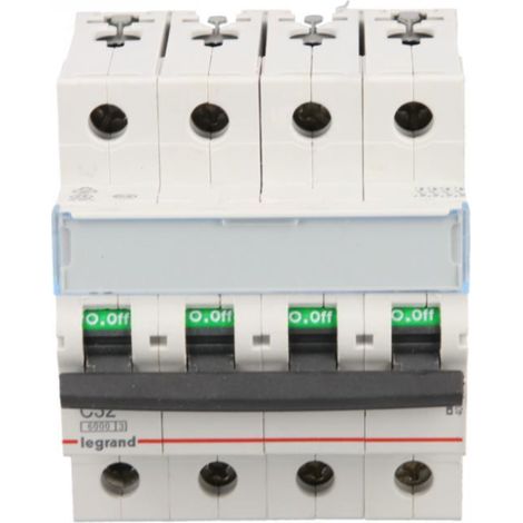 Interruptor automático 4P C 32A 6kA CA S304 TX3 403565