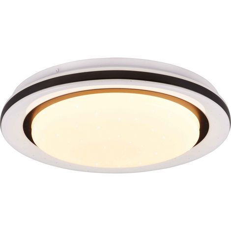 Plafoniera LED RGB, bianco, D38 cm, Cartida (1/5)