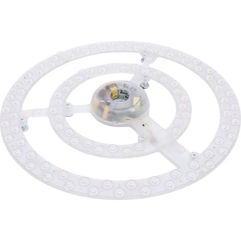 Plaque de remplacement LED pour ventilateur de plafond 33,5 cm PC 3 températures de couleur réglables panneau lumineux encastré rétrofit 1 pièce (1/5)