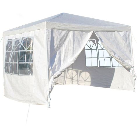 Barnum tonnelle 3x3m – Panneaux amovibles – Structure en polypropylène – Poids léger 5,2kg – Pour événements extérieurs