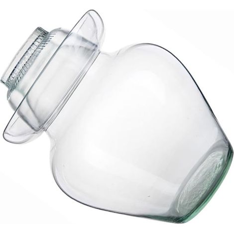Bocal de fermentation en verre d'une capacité de 4,5 kg (10 lb) avec couvercle, pour la fermentation du kimchi et des légumes, et la maison (1/5)
