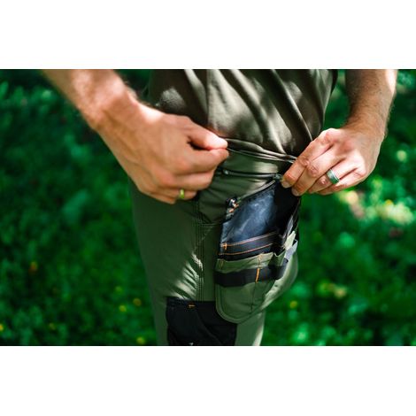 Jobman Arbeitshose Stretch 2391 oliv, Gr. 54 (1/5)