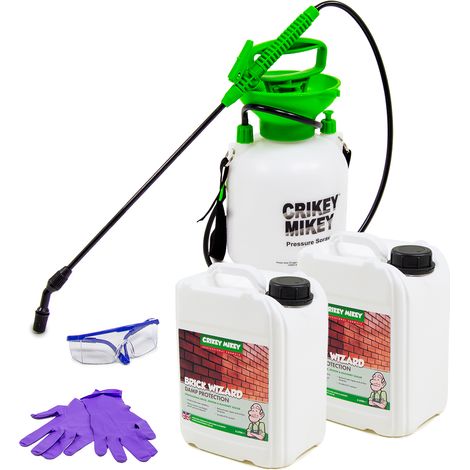 Crikey Mikey Brick Wizard Damp Protection 10L Cleaning Kit (1/5)