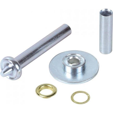 Emporte-Pièces et 30 Oeillets Métalliques - Pratique et Complet - Idéal pour Créations Manuelles - D-Work (1/2)