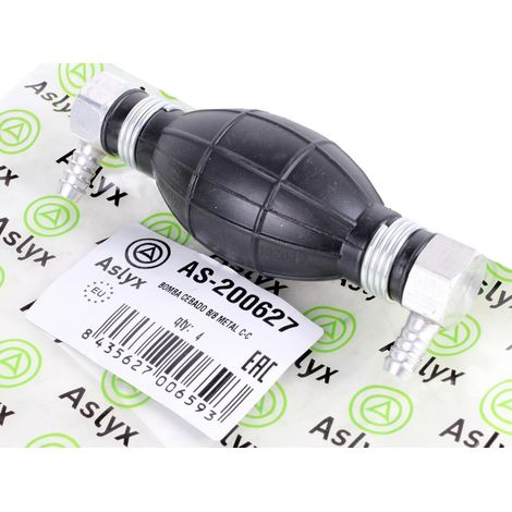 POMPE À CARBURANT MANUELLE POIRE 2X90 DEGRÉS 8MM (1/3)