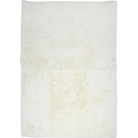 Tapis Imitation Fourrure "Fin" 120x170cm Écru