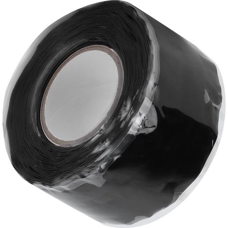 Ruban isolant en silicone auto-adhésif de 3 mètres, ignifugé, double face, résistant aux hautes températures, pour réparations d'urgence de fuites de canalisations. (1/5)