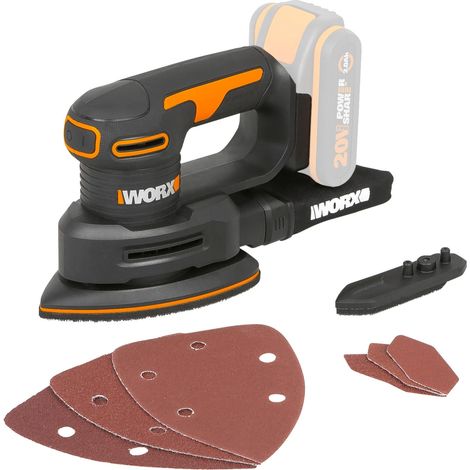 Ponceuse triangulaire sans fil 20V WX822.9 (1/5)