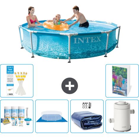 Frame Pool Rund - 305x76 cm - 7-teilig S115
