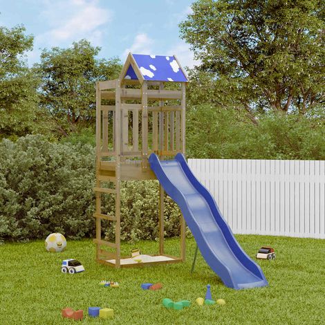 Outdoor Playset Impregnated Wood Pine vidaXL (1/5)